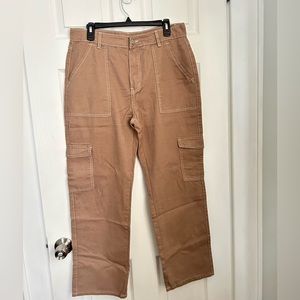 Brown cargo pants